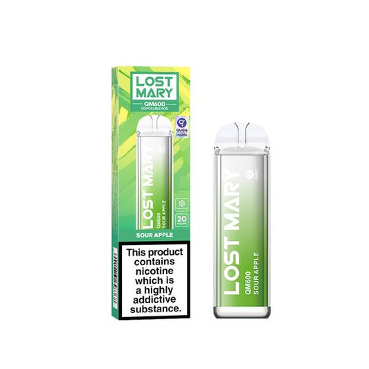 LOST MARY QM600 SOUR APPLE