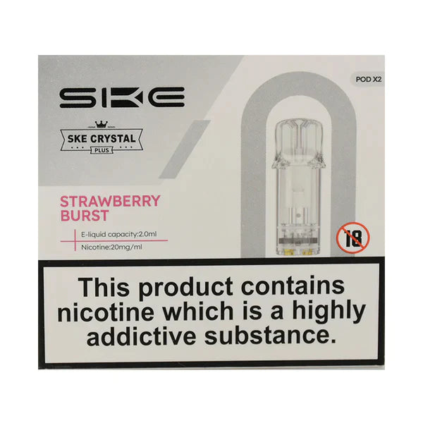 SKE CRYSTAL PLUS PREFILLED PODS STRAWBERRY BURST